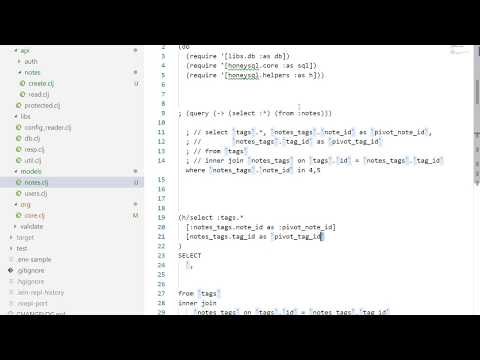 10 Many-to-Many Relationship - REST API in Clojure