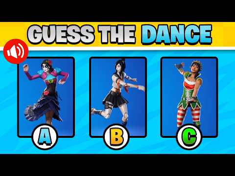 Guess The FORTNITE DANCE By Its Music