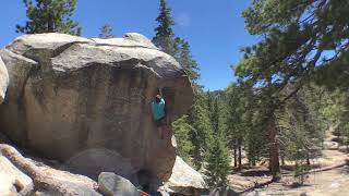 Video thumbnail of Butterscotch, V6. Tramway