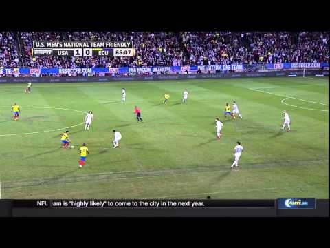 USMNT Ecuador 2014 Friendly 2 of 2 Full Game USA