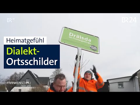 New place-name signs for a sense of home in the Fichtelgebirge | BR24