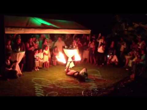 Fire Dance Maui Wedding