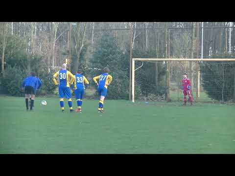 20230225 Halsteren Za2 - Internos Za2: 4-0, door Fred van Toledo