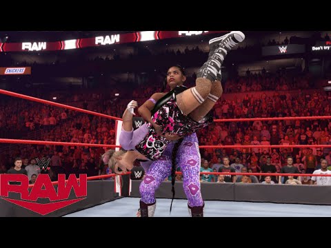 WWE 2K22 RAW ALEXA BLISS VS BIANCA BELAIR