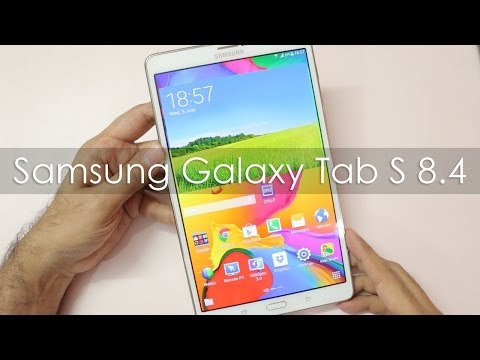 Samsung Galaxy Tab S 8.4 Android Tablet Hands on Overview