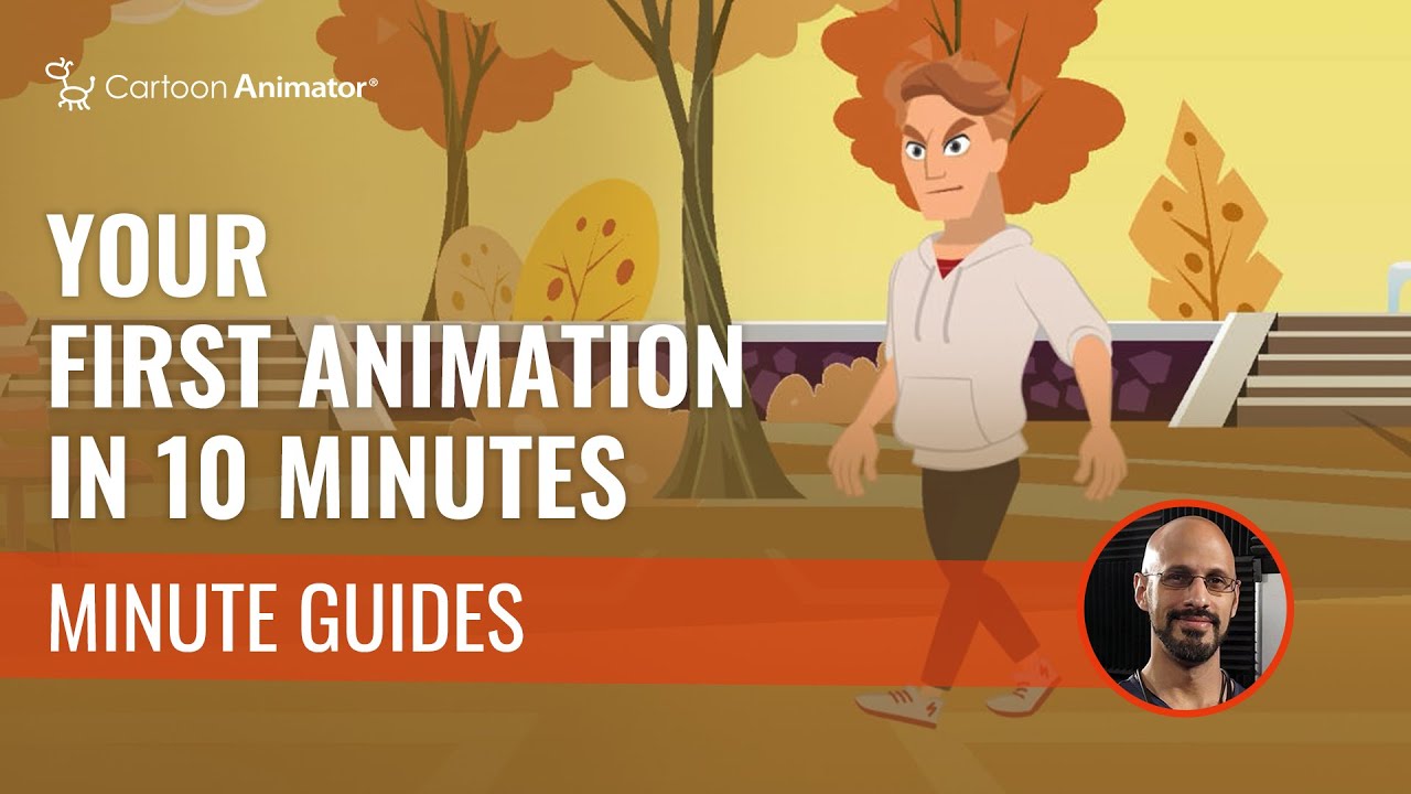 Your first animation in 10 minutes | Minute Guides | Cartoon Animator