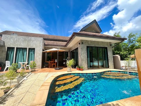 Three-bedroom house with private pool and waterfall curtain for Sale in Aonang, Krabi