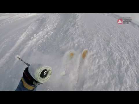 GoPro run Lorraine Huber - Haines Alaska FWT17 - Swatch Freeride World Tour 2017