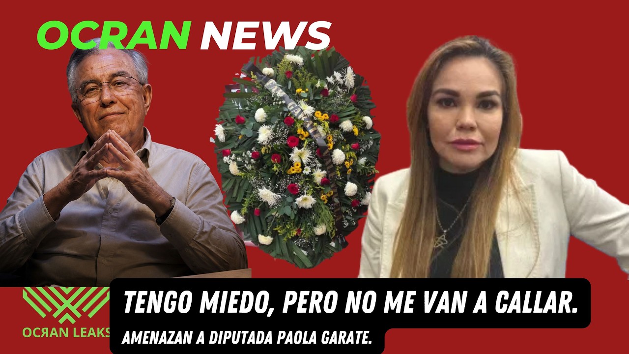 Amenazan a Diputada Paola Garate: "Tengo Miedo, Pero no me van a Callar"