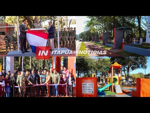 MAYOR OTAÑO INAUGURA RENOVADA PLAZA DE LOS HÉROES