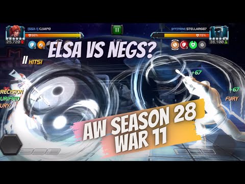 Alliance War Season 28, War 11. SSx-1. Elsa and Doom - Marvel Contest of Champions