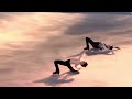 Yuzuru Hanyu Doing Cantilever With Jin Boyang
