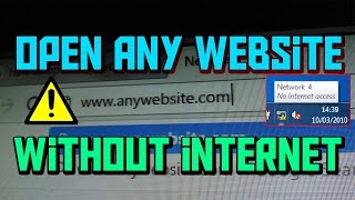 How to open any website without internet 2016 [With Proof]