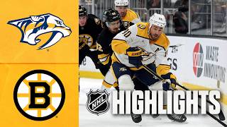 Boston Bruins vs Nashville Predators
