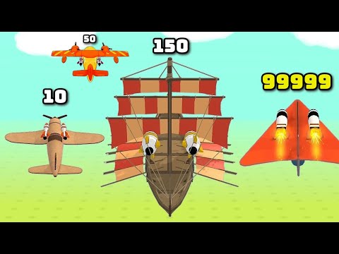 Evolution of Plane to MAX LEVEL! - YouTube