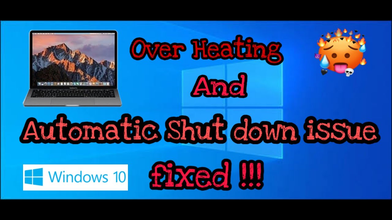 How To Fix Laptop Over Heating and Auto Shutdown Problem | 100% Working