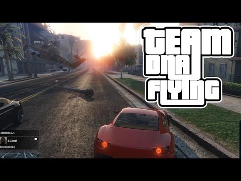GTA 5 PC Multiplayer - E04 TEAM DNA Flying