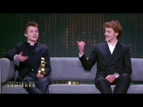 Prix Meilleures Révélations Masculines Félix Lefebvre & Benjamin Voisin dans ETE 85 - Lumières 2021