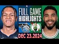 Boston Celtics Vs Orlando Magic Full Game Dec 23 2024 NBA Season 2024 25