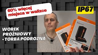 Jak spakować 2x więcej ubrań? Test toreb próżniowych Aerogogo 20L i 30L