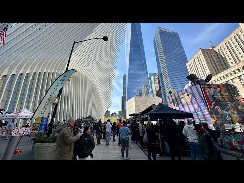 New York City live Manhattan on Friday Afternoon (26 April 2024)