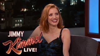 Jessica Chastain Spent Nine Hours in a Hot Tub with Chris Hemsworth