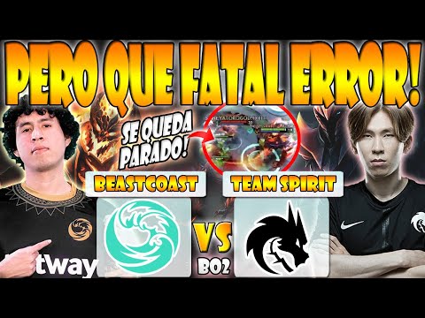 BEASTCOAST VS TEAM SPIRIT BO2[GAME 1] K1 HECTOR VS YATORO-PGL ARLINGTON MAJOR 2022 - DOTA 2 PRO