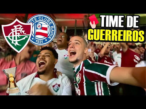 BUSCAMOS A VIRADA COM UM A MENOS! Fluminense 2x1 Bahia - VLOG NA ARQUIBANCADA | BRASILEIRÃO 2023