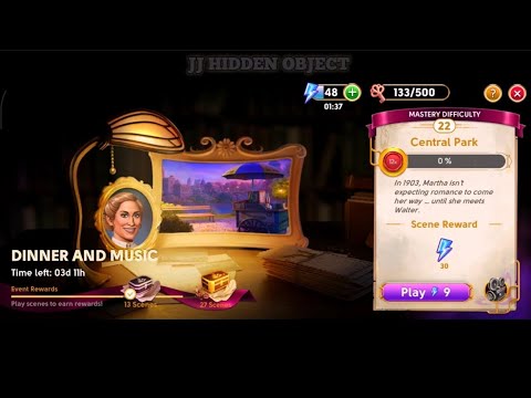 June's Journey Secrets 13R Scene 22 Central Park Silhouette Mode 4k HD 