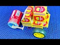 Matchbox Mini Jeep Craft TOY Making Use Waste Coca Cola Tin Crafts Doodle MatchCraft