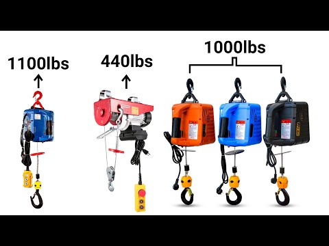 Top 5 Best Electric Hoists for Heavy Load Buying Guide 🔥🔥🔥