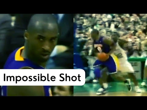 Kobe Bryant Impossible Shot on Tony Allen