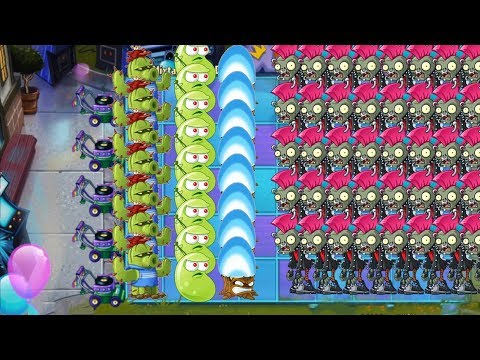 Plants vs Zombies 2 - Laser Bean, Torchwood and Cactus