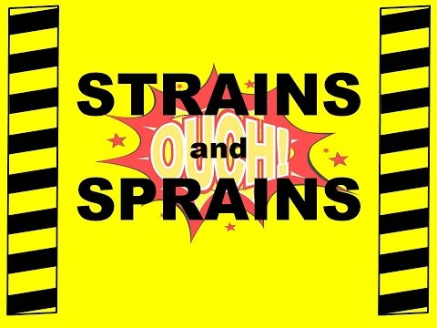 Strains and Sprains OUCH! - Avoid Painful Muscle, Tendon or Ligament Injury - Safety Training Video