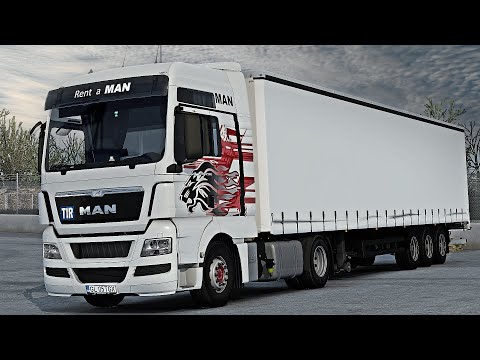 ETS2 1.46 Man TGX Ruse - Varna