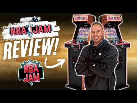 Arcade1up NBA Jam Two Player Deluxe Review!