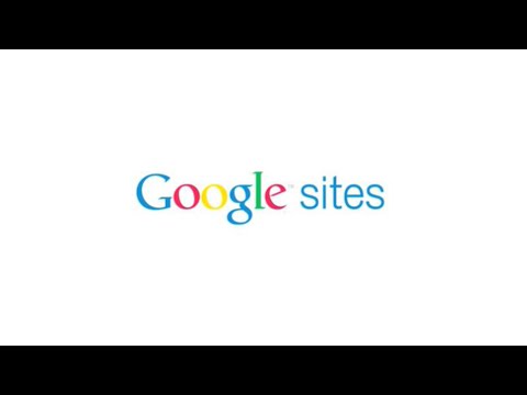 Introduction to Google Sites