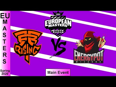 Fnatic Rising vs Energypot Wizards Highlights | EU Masters Main Stage Spring Split Day 2