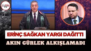 Adli yıl açılışına damga vurdu: TBB Başkanı Erinç Sağkan'dan Akın Gürl