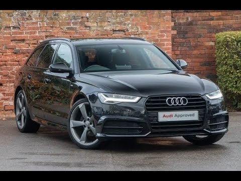 KW16YBZ AUDI A6 AVANT TDI ULTRA S LINE BLACK EDITION BLACK 2016
