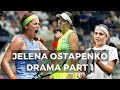 Jelena Ostapenko SAVAGE TENNIS DRAMA Crazy & Funny Highlights Part 1