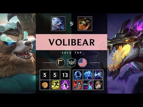 Volibear Top vs Renekton - NA Challenger Patch 25.19