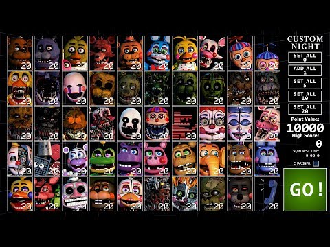 Ultimate Custom Night Main Menu Soundtrack (OST) - Eisoptrophobia | 1 HOUR
