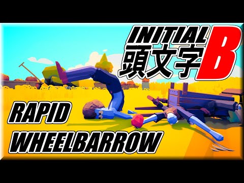 INITIAL B! Rapid Wheelbarrow vs Every FACTION - TABS MOD GAMEPLAY