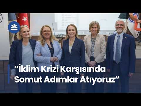 Başkan Mutlu, Konak'ın Dirençli Kent Vizyonunu Uluslararası Konferansta Anlattı