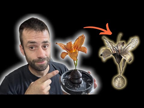 Bronzing a Tiger Lilly