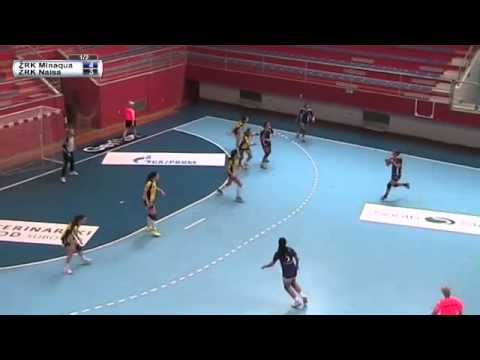 25.01.2015. ŽRK Minaqua - ŽRK Naisa - 1. poluvreme