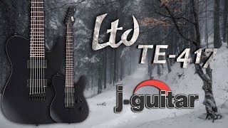 Video thumbnail for Электрогитара LTD TE-417 обзор от Music Hall by Music Hall