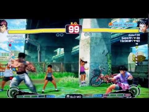 SSF4AE 2012 Online Ranked Match (Mago Vs Duke)