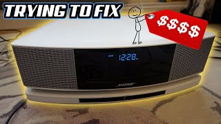 £600 BOSE WAVE SoundTouch 4 - NO SOUND FAULT - Can I FIX it?
